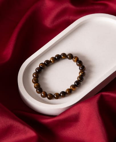 Esmée Natural Stone Bracelet Tiger Eye