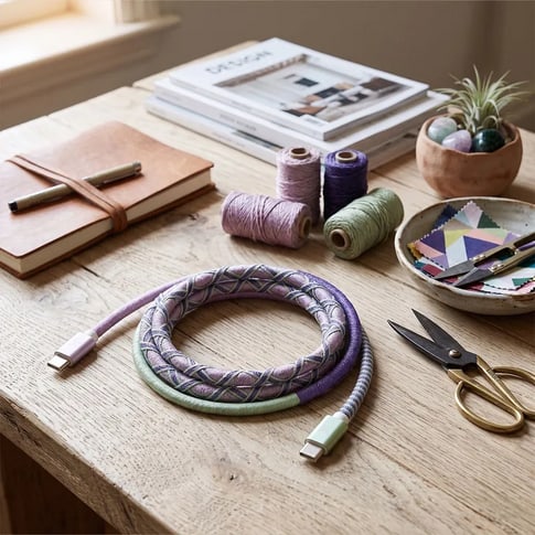 Kisten Trends Data & Charging Cable Cord USB C to USB C (1m)