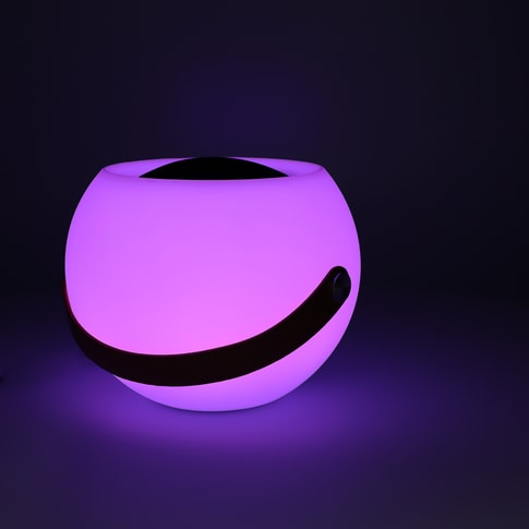 KSIX Bluetooth Speaker Bubble Lamp multicolor Remote Control