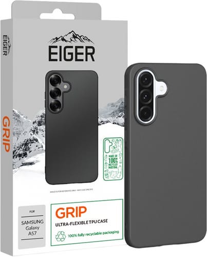 Eiger Galaxy A57 Grip Backcover black