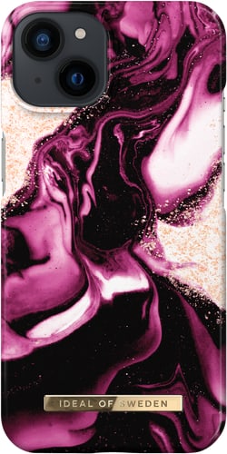 iDeal of Sweden iPhone 14 Pro Cover Marble Ruby