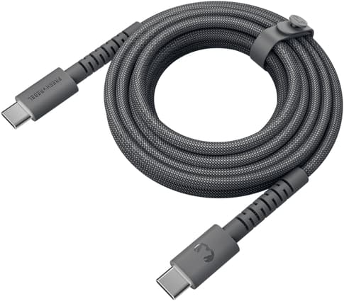 Fresh'N Rebel Braided Cable USB-C to USB-C 2m Storm Grey