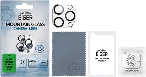 Eiger iPhone 15 Pro / 15 Pro Max Mountain Glass Camera