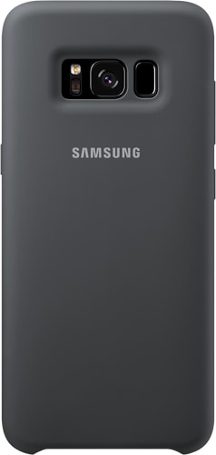 Samsung Galaxy S8 plus Silicon Backcover dark grey