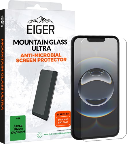 Eiger iPhone 17e/16e/14/13/13 Pro Ultra 2.5D Glass Screen P
