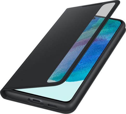 Samsung Galaxy S21 FE 5G Clear View Flip Cover dark grey