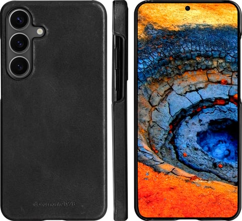 dbramante1928 Galaxy S25 Lynge Bookcover Black