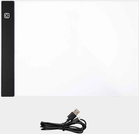 AK Kisten Basics Dimmable LED Drawing Board A4