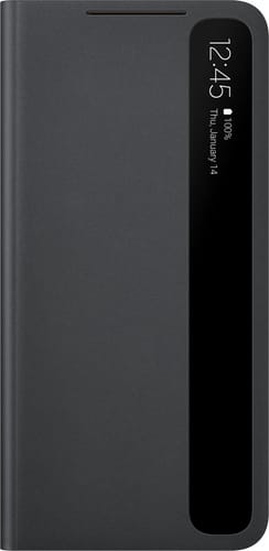 Samsung Galaxy S21 Clear View Flip Cover black