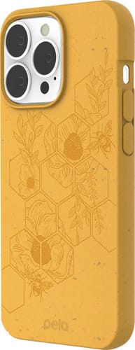Pela iPhone 13 Pro Eco-Friendly Cover MagSafe Honey Bee Yell
