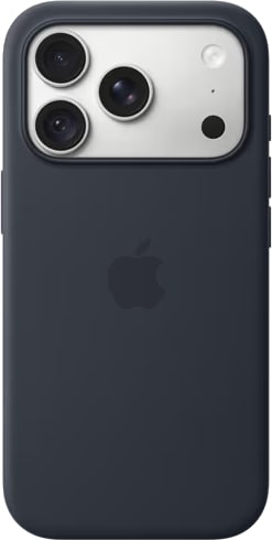 Apple Silicone Case iPhone 18 Pro Navy Blue