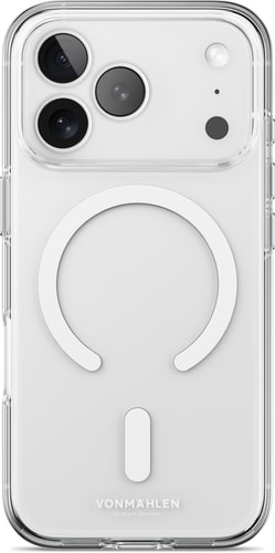 Vonmählen iPhone 17 Pro Transparent Backcover White