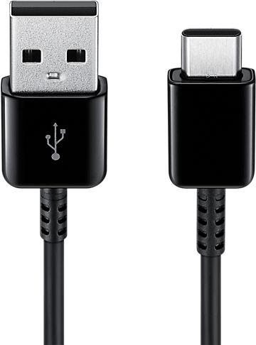 Samsung Data Cable USB A to USB C (1.5m) Black