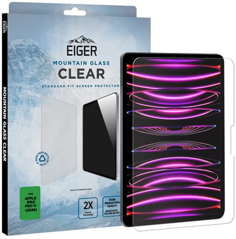 Eiger iPad Pro 11" (2024) Mountain Glass Protector (b2b)