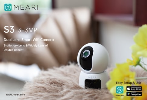 MEARI S3 Dual Indoor 360 Camera
