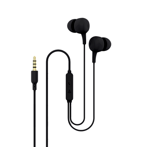 itStyle in ear ergonomic Headset universal black