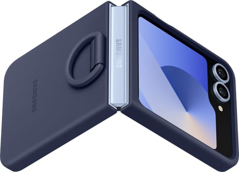 Samsung Z Flip6 Silicone Backcover Navy