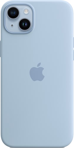 Apple iPhone 14 Plus Silicone Case with MagSafe Sky