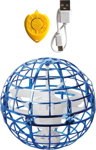 I AM CREATIVE Kinder Flugball Spielzeug mit LED Beleuchtung + Fernbedienung