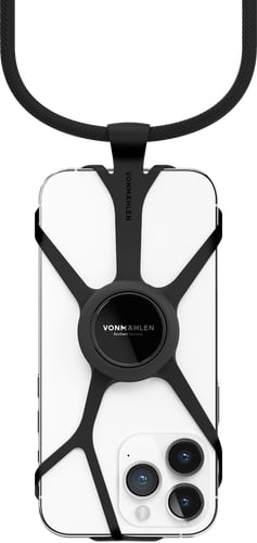 Vonmählen Infinity Plus universal phone strap and grip black