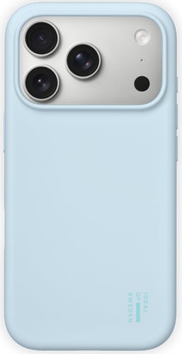 iDeal of Sweden Silicone Case iPhone 18 Pro Max Light Blue
