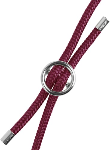 Urbany's 6mm Necklace Red Wine