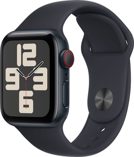 Apple Watch SE GPS + Cell 40mm Midn Alu with Midnight SB
