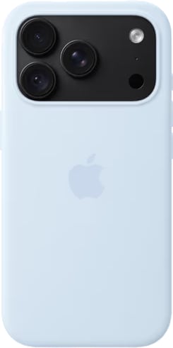 Apple Silicone Case iPhone 18 Pro Crisp Blue