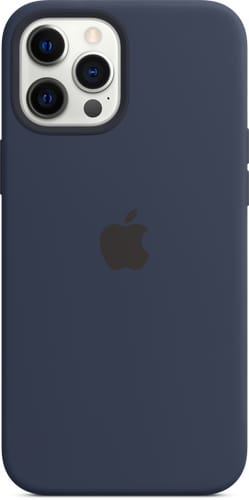 iPhone 12 Pro Max Silicone Case with MagSafe Deep Navy