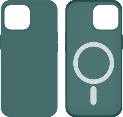 itStyle Premium iPhone 13 Pro Silicon Case MagSafe Dark Green