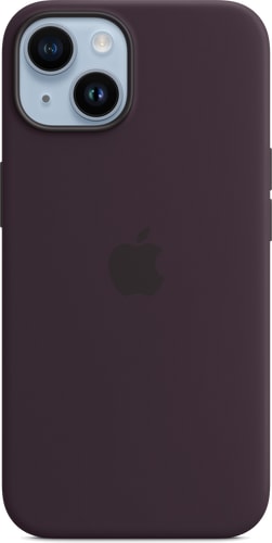 Apple iPhone 14 Silicone Case with MagSafe Elderberry