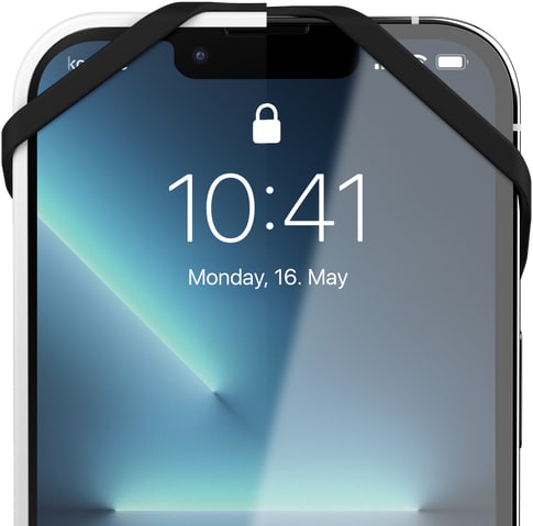 Vonmählen Infinity Plus universal phone strap and grip black