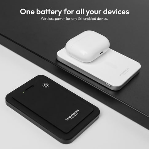 Vonmählen Magnetic Power Bank Evergreen 5000mAh Black
