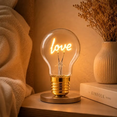 Kisten Trends Vintage Deco Bulb Love