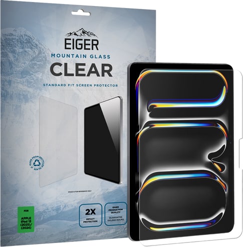Eiger Apple iPad Pro 13" (2025 / 2024) Mountain Glass Clear (b2b)