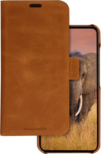 dbramante1928 Galaxy S24 Lynge Bookcover Tan