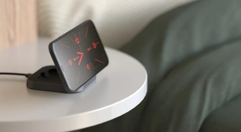 ZENS Magnetic Nightstand Wireless Charger black