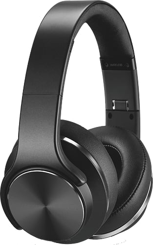 itStyle Over-Ear Bluetooth Headset Reverse Speaker black