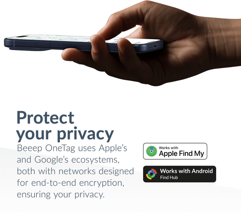 Beeep Tracker Apple Find My & Android & Keychain