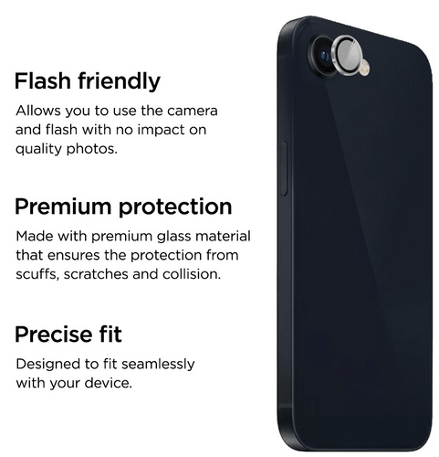 Eiger iPhone 17e/16e Mountain Glas Camera Ring