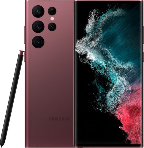 Samsung Galaxy S22 Ultra 5G 256GB Burgundy Dual-SIM