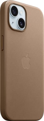 Apple iPhone 15 FineWoven Case with MagSafe Taupe