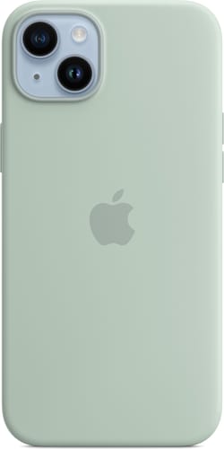 Apple iPhone 14 Plus Silicone Case with MagSafe Succulent