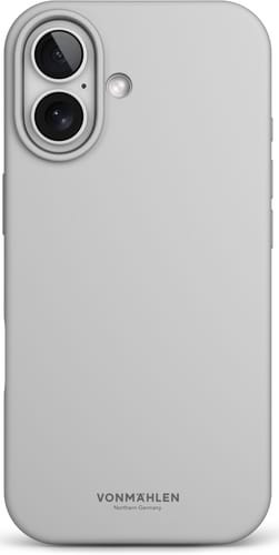 Vonmählen iPhone 17 Silicone Backcover Light Gray