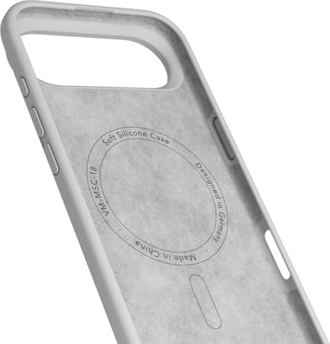 Vonmählen iPhone 17 Air Silicone Backcover Light Gray