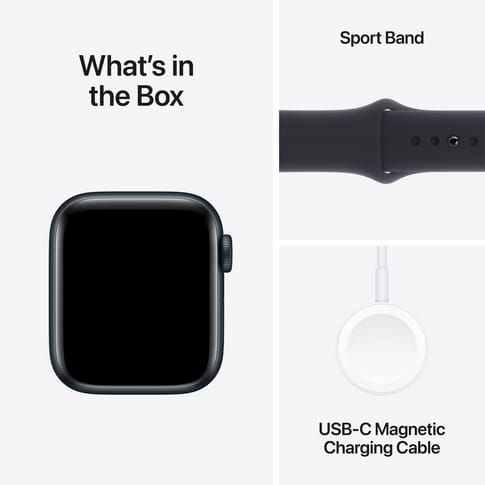 Apple Watch SE GPS + Cell 40mm Midn Alu with Midnight SB