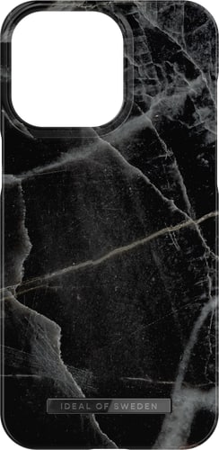 iDeal of Sweden iPhone 15 Pro Max Backcover Black Thunder Marble