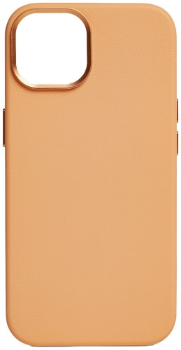 SOHOTREE iPhone 15 Plus Apple Leather Backcover Fuji apricot