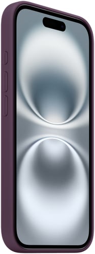 Apple iPhone 16 Plus Silicone MS Backcover Plum