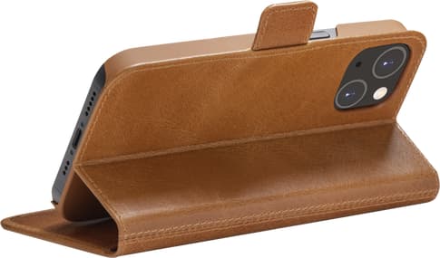 dbramante1928 iPhone 14 Eco-friendly Book Case Tan